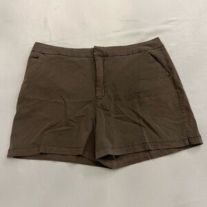 ALEX MARIE Women’s Military Olive Shorts, Size 18